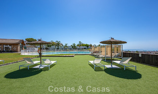 Contemporary, luxury, duplex penthouse for sale in a mediterranean-style resort complex in El Paraiso, Marbella - Benahavís 807371 