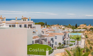 Contemporary, luxury, duplex penthouse for sale in a mediterranean-style resort complex in El Paraiso, Marbella - Benahavís 807376 