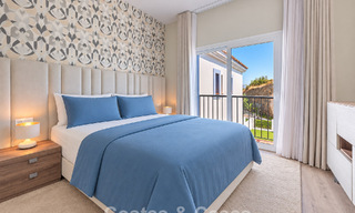 Contemporary, luxury, duplex penthouse for sale in a mediterranean-style resort complex in El Paraiso, Marbella - Benahavís 807383 