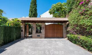 Charming, spacious mediterranean family villa for sale on the New Golden Mile between Marbella and Estepona 807245 