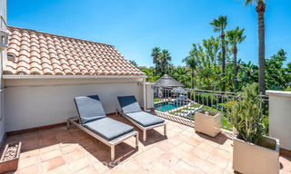 Charming, spacious mediterranean family villa for sale on the New Golden Mile between Marbella and Estepona 807253 