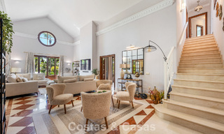 Charming, spacious mediterranean family villa for sale on the New Golden Mile between Marbella and Estepona 807271 