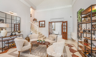 Charming, spacious mediterranean family villa for sale on the New Golden Mile between Marbella and Estepona 807272 