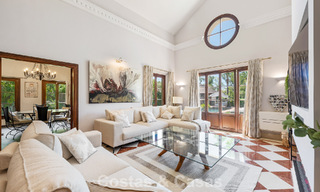 Charming, spacious mediterranean family villa for sale on the New Golden Mile between Marbella and Estepona 807273 