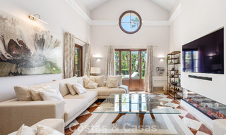 Charming, spacious mediterranean family villa for sale on the New Golden Mile between Marbella and Estepona 807274 