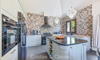 Charming, spacious mediterranean family villa for sale on the New Golden Mile between Marbella and Estepona 807276 