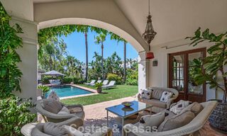 Charming, spacious mediterranean family villa for sale on the New Golden Mile between Marbella and Estepona 807281 