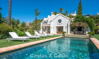 Charming, spacious mediterranean family villa for sale on the New Golden Mile between Marbella and Estepona 807291 