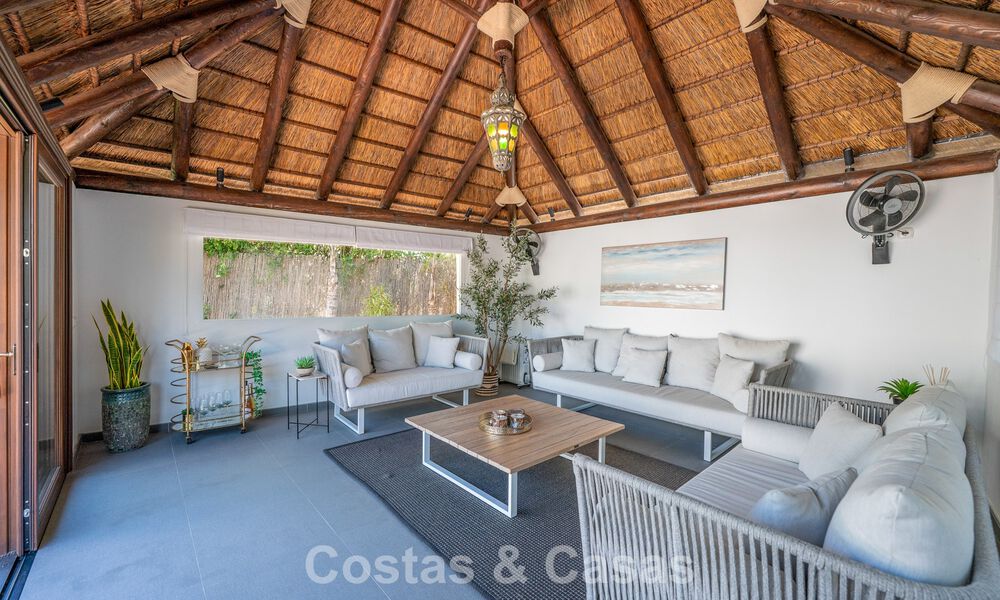 Charming, spacious mediterranean family villa for sale on the New Golden Mile between Marbella and Estepona 807294