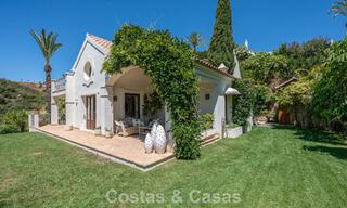 Charming, spacious mediterranean family villa for sale on the New Golden Mile between Marbella and Estepona 807297 