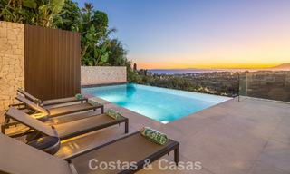 Brand-new, ultra-modern luxury villa with panoramic sea views for Sale in East Marbella 807466 