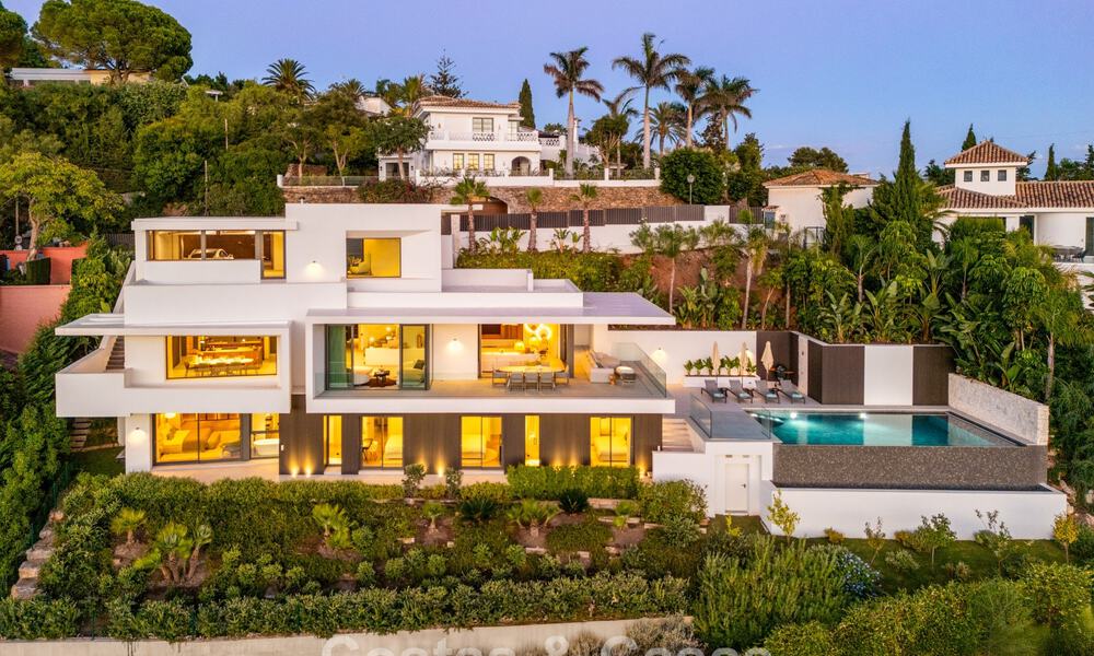 Brand-new, ultra-modern luxury villa with panoramic sea views for Sale in East Marbella 807469