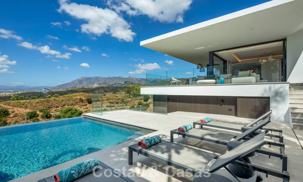 Brand-new, ultra-modern luxury villa with panoramic sea views for Sale in East Marbella 807474