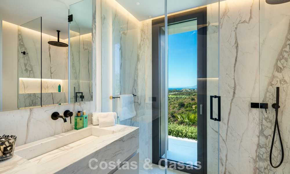 Brand-new, ultra-modern luxury villa with panoramic sea views for Sale in East Marbella 807482