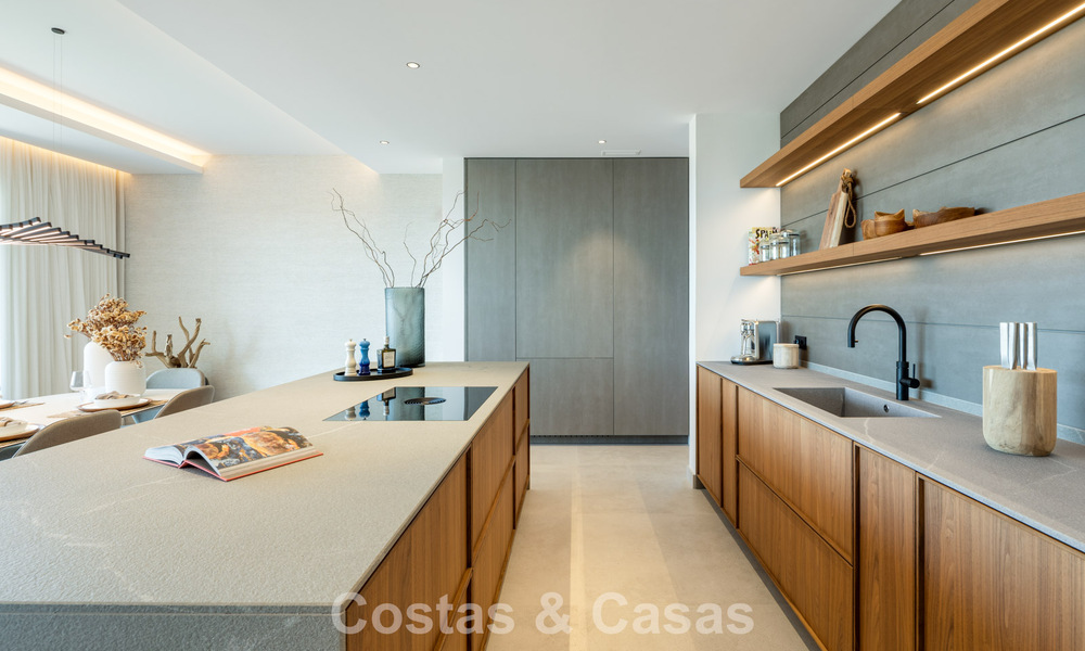 Brand-new, ultra-modern luxury villa with panoramic sea views for Sale in East Marbella 807484