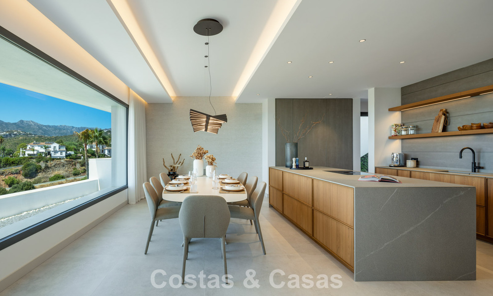 Brand-new, ultra-modern luxury villa with panoramic sea views for Sale in East Marbella 807485