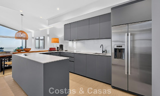 Exclusive corner penthouse with panoramic sea views for sale in El Higueron Resort, Benalmádena, Costa del Sol 807384 