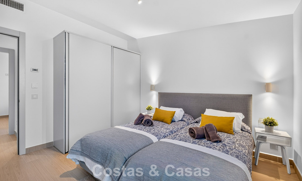Exclusive corner penthouse with panoramic sea views for sale in El Higueron Resort, Benalmádena, Costa del Sol 807385