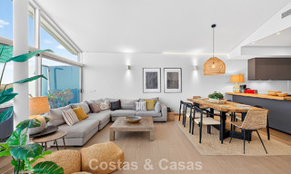 Exclusive corner penthouse with panoramic sea views for sale in El Higueron Resort, Benalmádena, Costa del Sol 807387 