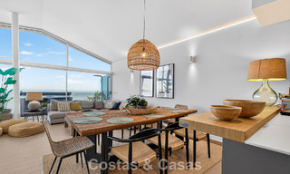 Exclusive corner penthouse with panoramic sea views for sale in El Higueron Resort, Benalmádena, Costa del Sol 807390 