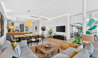 Exclusive corner penthouse with panoramic sea views for sale in El Higueron Resort, Benalmádena, Costa del Sol 807393 