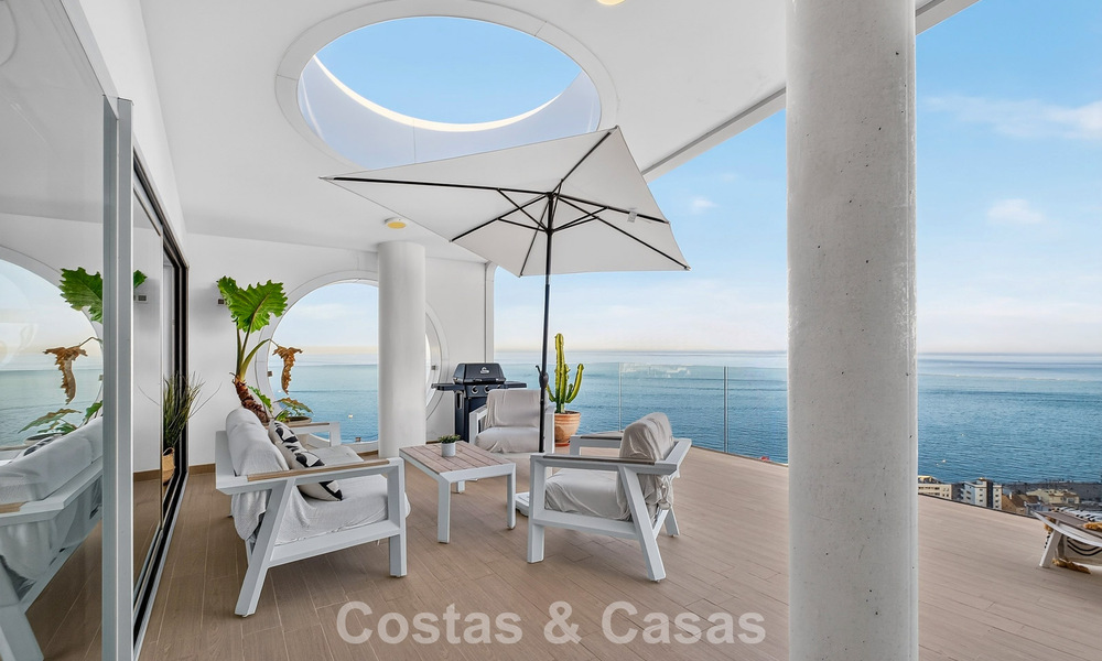 Exclusive corner penthouse with panoramic sea views for sale in El Higueron Resort, Benalmádena, Costa del Sol 807398