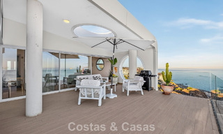 Exclusive corner penthouse with panoramic sea views for sale in El Higueron Resort, Benalmádena, Costa del Sol 807400 