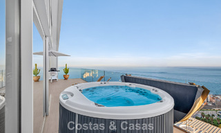Exclusive corner penthouse with panoramic sea views for sale in El Higueron Resort, Benalmádena, Costa del Sol 807405 