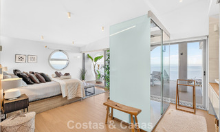 Exclusive corner penthouse with panoramic sea views for sale in El Higueron Resort, Benalmádena, Costa del Sol 807406 