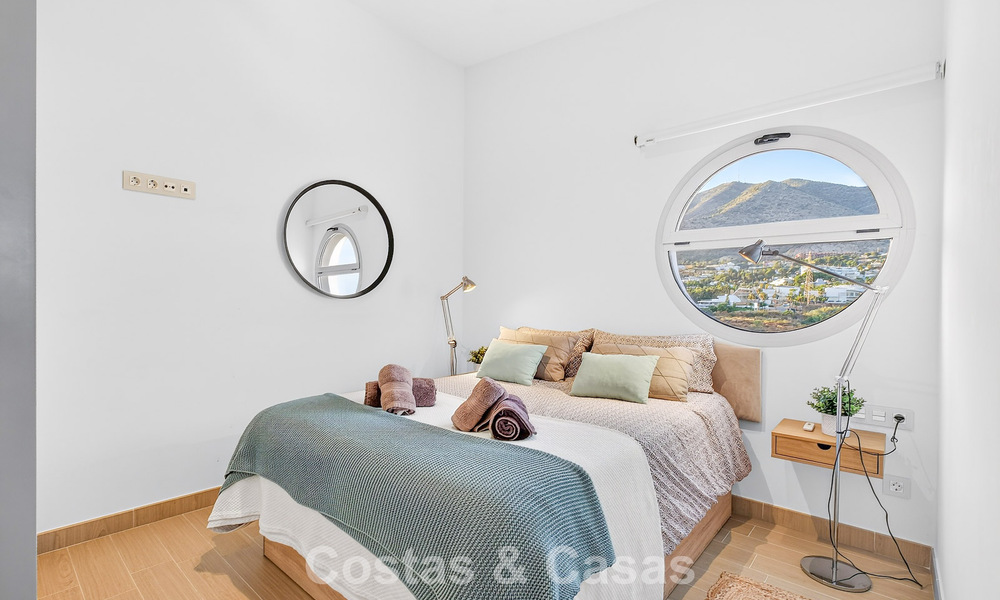 Exclusive corner penthouse with panoramic sea views for sale in El Higueron Resort, Benalmádena, Costa del Sol 807412