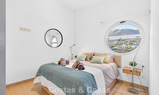 Exclusive corner penthouse with panoramic sea views for sale in El Higueron Resort, Benalmádena, Costa del Sol 807412 