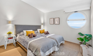 Exclusive corner penthouse with panoramic sea views for sale in El Higueron Resort, Benalmádena, Costa del Sol 807414 