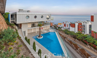 Exclusive corner penthouse with panoramic sea views for sale in El Higueron Resort, Benalmádena, Costa del Sol 807417 