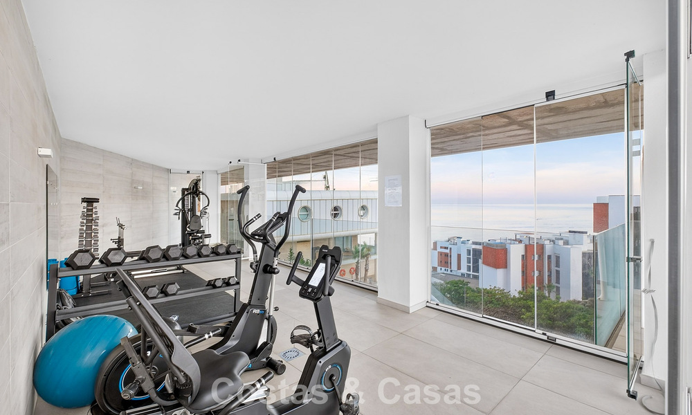 Exclusive corner penthouse with panoramic sea views for sale in El Higueron Resort, Benalmádena, Costa del Sol 807419