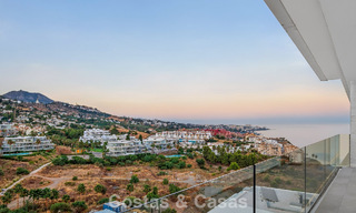Exclusive corner penthouse with panoramic sea views for sale in El Higueron Resort, Benalmádena, Costa del Sol 807420 