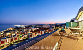 Exclusive corner penthouse with panoramic sea views for sale in El Higueron Resort, Benalmádena, Costa del Sol 807434 
