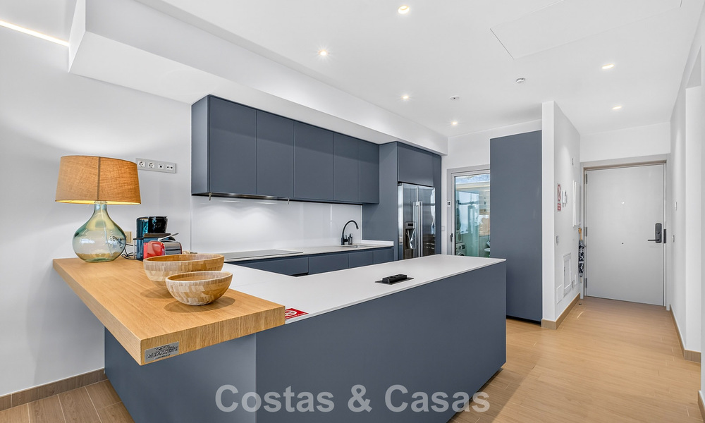 Exclusive corner penthouse with panoramic sea views for sale in El Higueron Resort, Benalmádena, Costa del Sol 807436