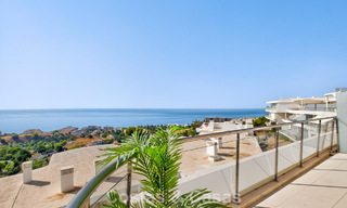 Stylish, top-floor, corner apartment with breathtaking sea views for sale in El Higuerón, Fuengirola, Costa del Sol 807557 