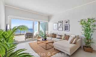 Stylish, top-floor, corner apartment with breathtaking sea views for sale in El Higuerón, Fuengirola, Costa del Sol 807569 