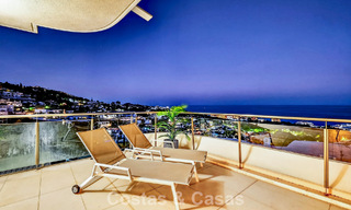 Stylish, top-floor, corner apartment with breathtaking sea views for sale in El Higuerón, Fuengirola, Costa del Sol 807573 