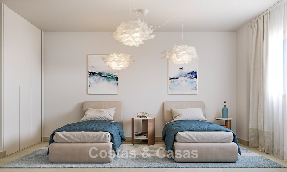 New luxury apartments with stunning sea views for sale in La Cala de Mijas, Costa del Sol 807586