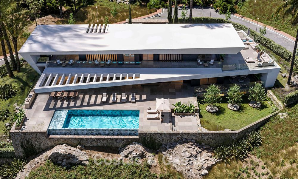 Hyper-contemporary new-build villa for sale in finca cortesin, a 5* golf resort between Marbella and Sotogrande, Costa del Sol 807592