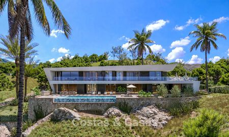 Hyper-contemporary new-build villa for sale in finca cortesin, a 5* golf resort between Marbella and Sotogrande, Costa del Sol 807593