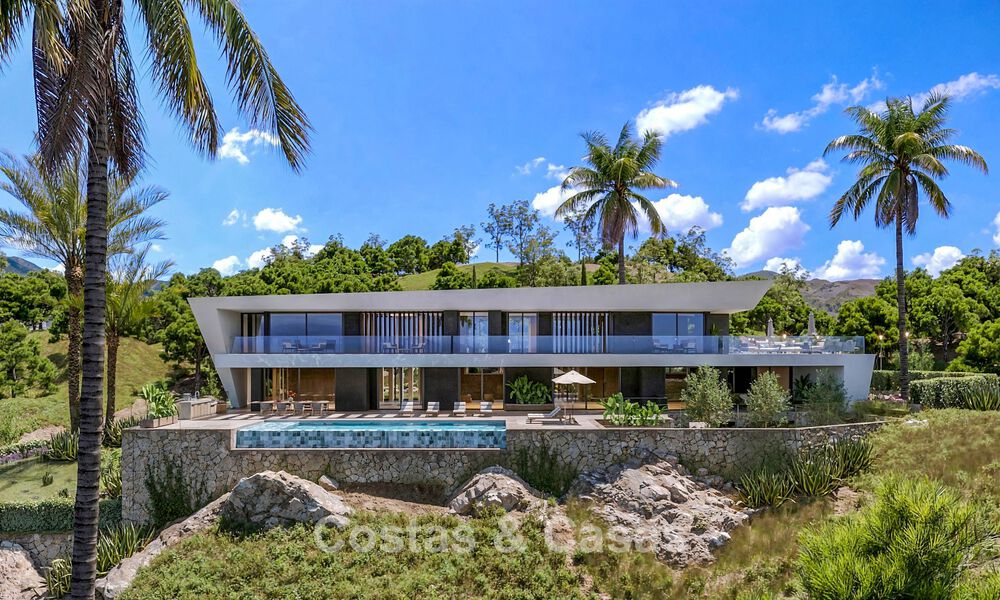 Hyper-contemporary new-build villa for sale in finca cortesin, a 5* golf resort between Marbella and Sotogrande, Costa del Sol 807593