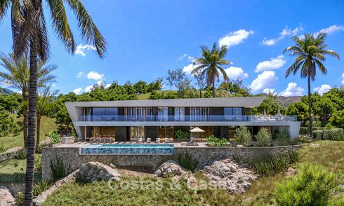 Hyper-contemporary new-build villa for sale in finca cortesin, a 5* golf resort between Marbella and Sotogrande, Costa del Sol 807593