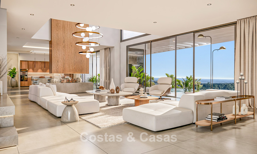 Hyper-contemporary new-build villa for sale in finca cortesin, a 5* golf resort between Marbella and Sotogrande, Costa del Sol 807596