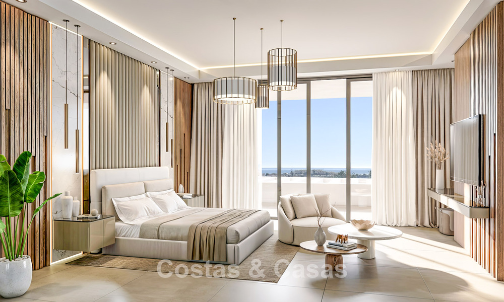 Hyper-contemporary new-build villa for sale in finca cortesin, a 5* golf resort between Marbella and Sotogrande, Costa del Sol 807597