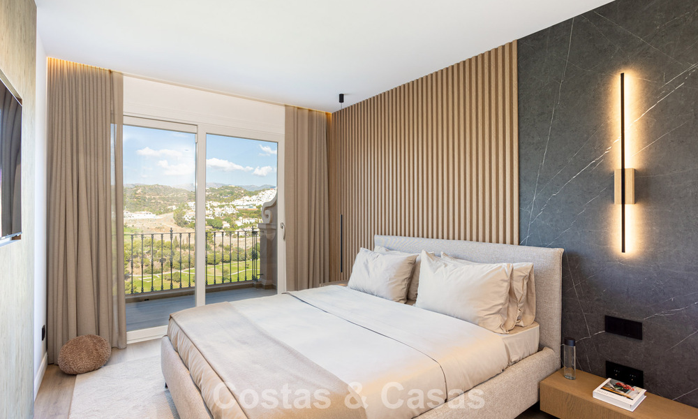 Modernized semi-detached house with panoramic views for sale in the hills of Marbella - Benahavís 807606