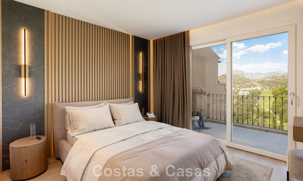 Modernized semi-detached house with panoramic views for sale in the hills of Marbella - Benahavís 807607