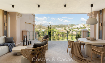 Modernized semi-detached house with panoramic views for sale in the hills of Marbella - Benahavís 807611